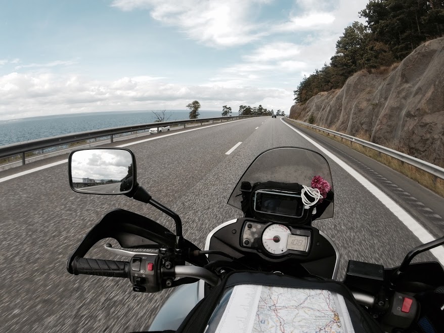 Rutas con moto en Noruega